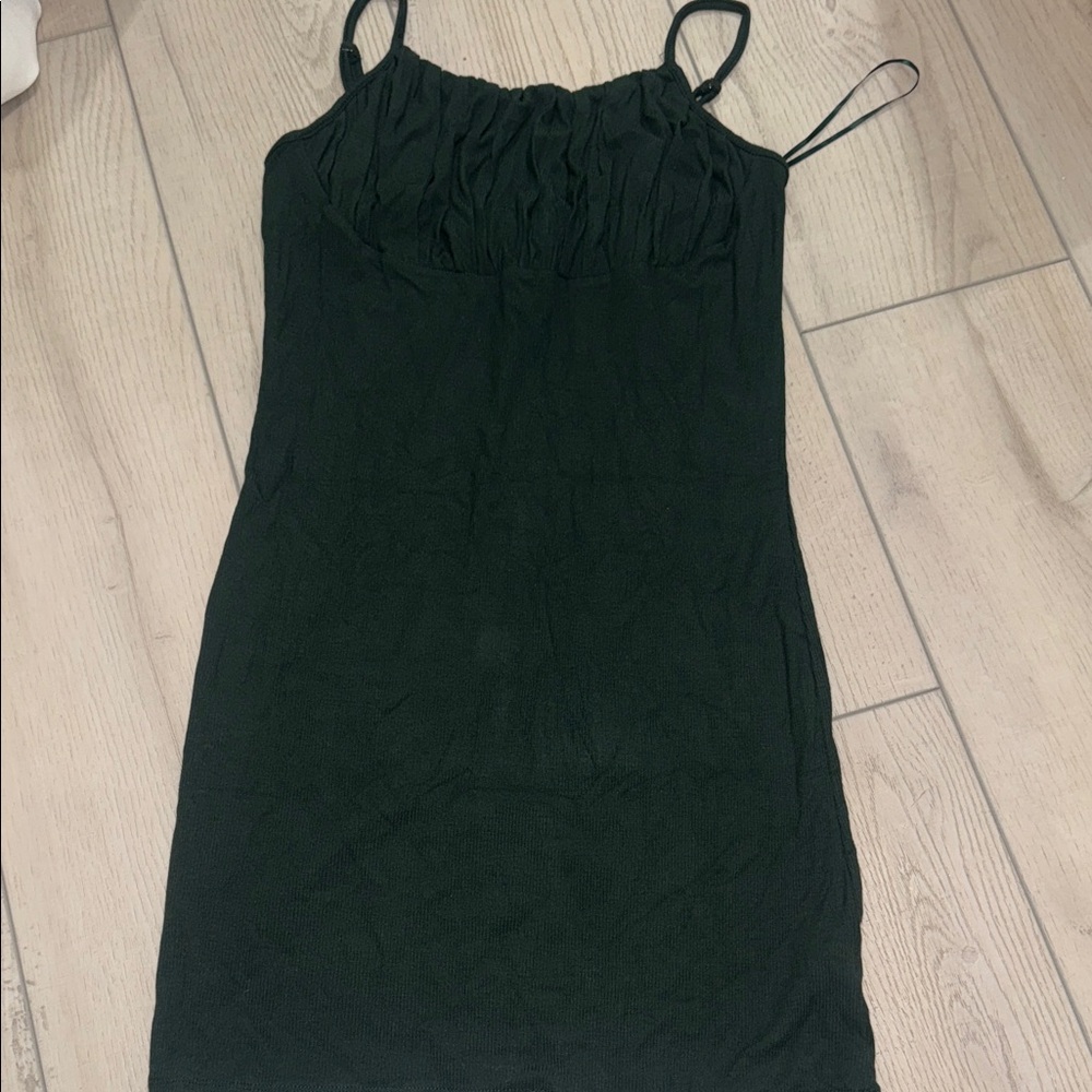 Kendall & Kylie Black Midi Dress